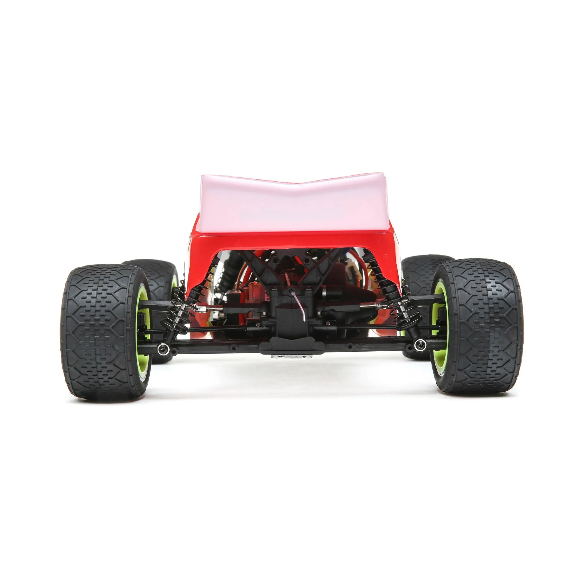 1/18 Losi Mini-T 2.0 2WD Stadium Truck Brushed RTR, Red/White