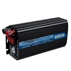 12000W Peak Car Power Inverter Modified Sine Wave Converter DC 12V to AC 220V Built-in Cooling Fan With Fuse