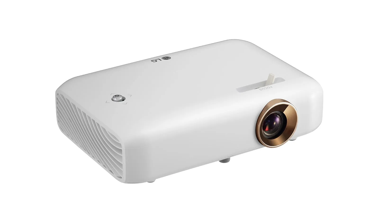 (1280X720) Lg Cinebeam Ph510pg Dlp Led 550 Lumen Portable 16:9 Vga Hdmi Mhl Bt Wi-Fi Speaker White Hd 26-34Db