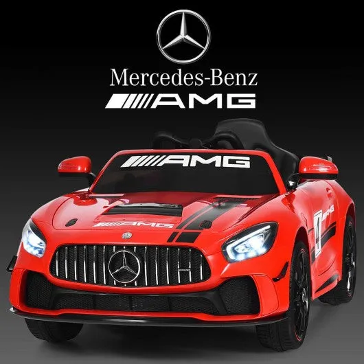 12V Mercedes Benz AMG Licensed Kids Ride On Car-Red