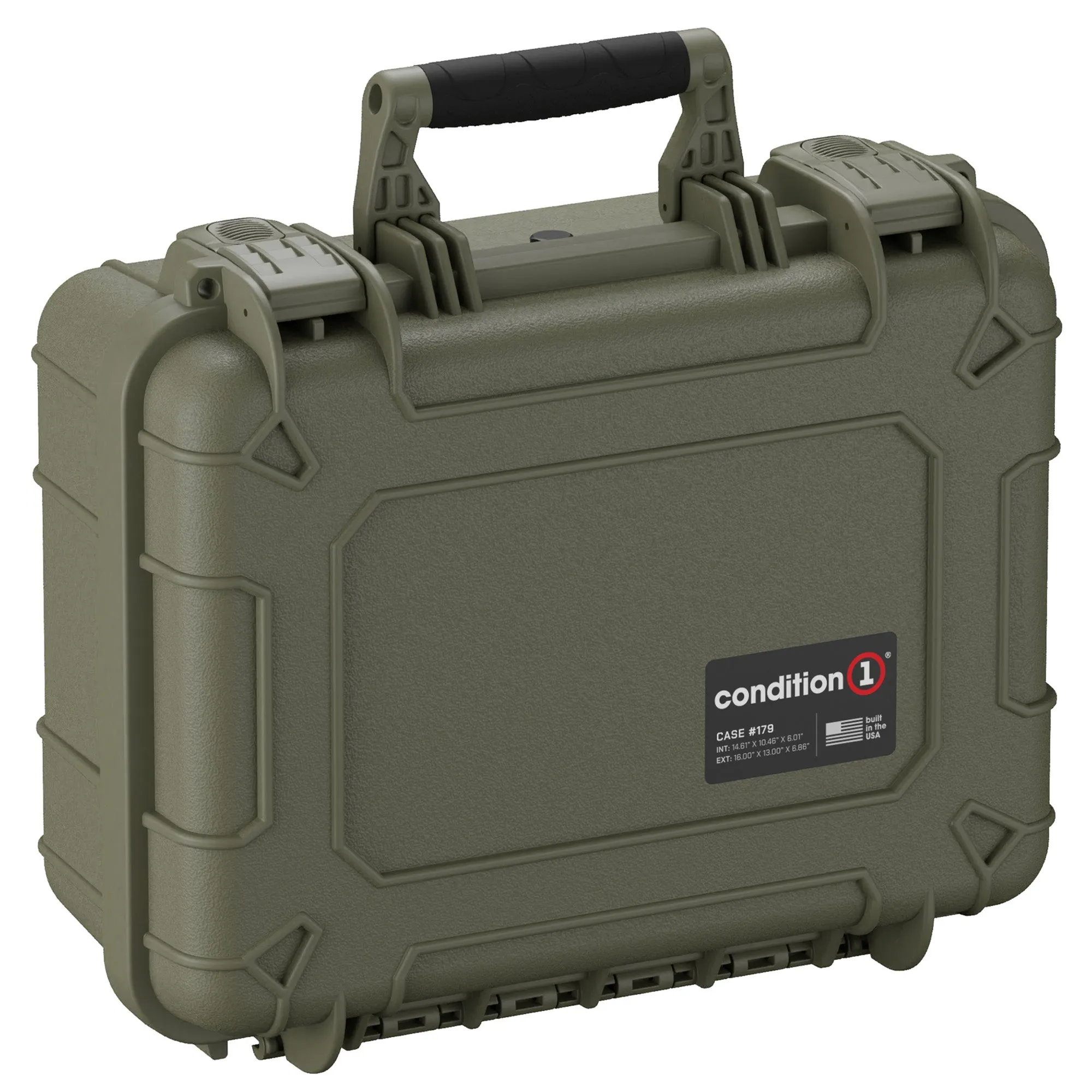 16" 2 Pistol Case #179