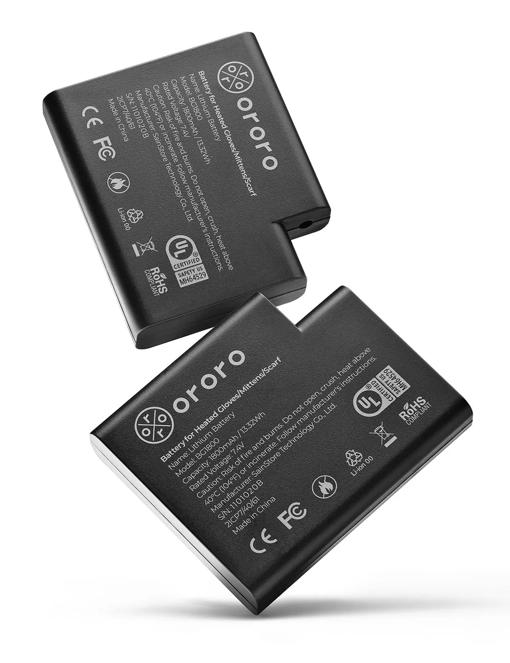 1800mAh Battery for Heated Gloves