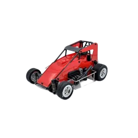 1RC Racing 1/18 Scale Midget 3.0, Red, RTR