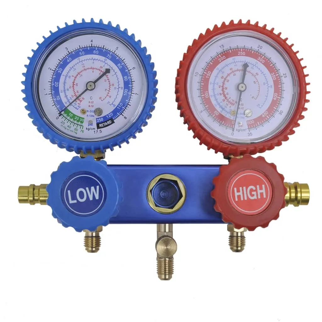 2-way Manifold Gauge Set in Tool Kit