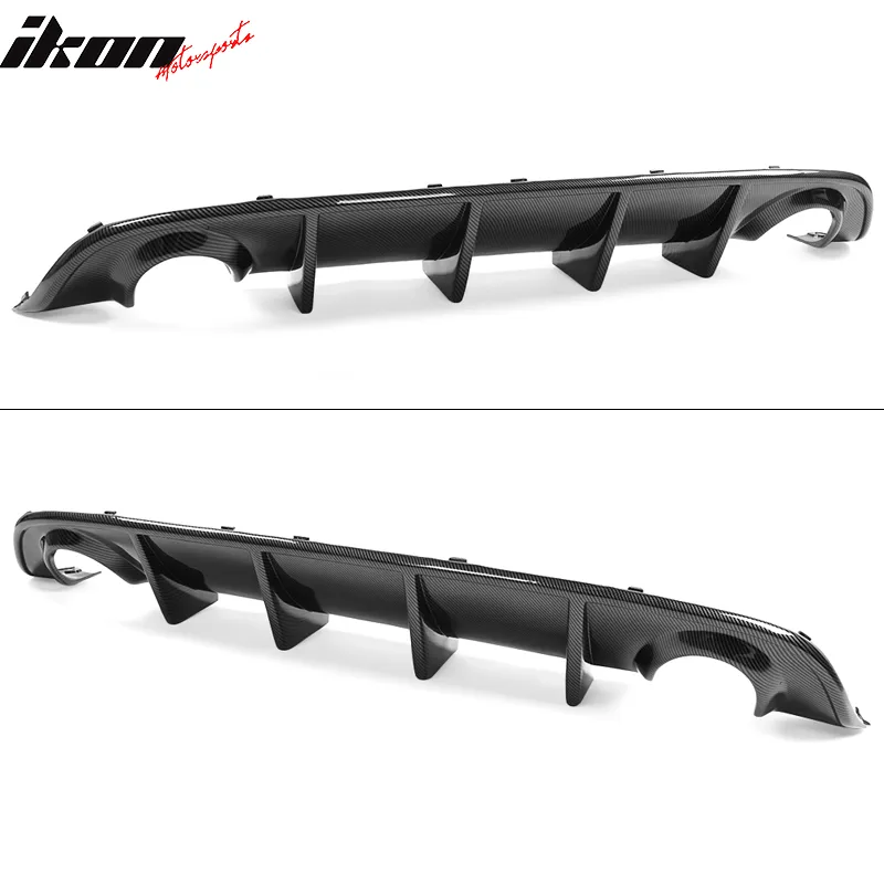 2015-2023 Dodge Charger Rear Bumper Diffuser   Side Aprons Lip CFL