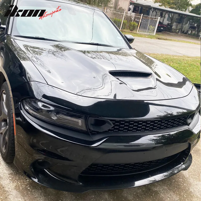 2015-2023 Dodge Charger SRT V1 Style  Front Bumper Lip 3PCS ABS