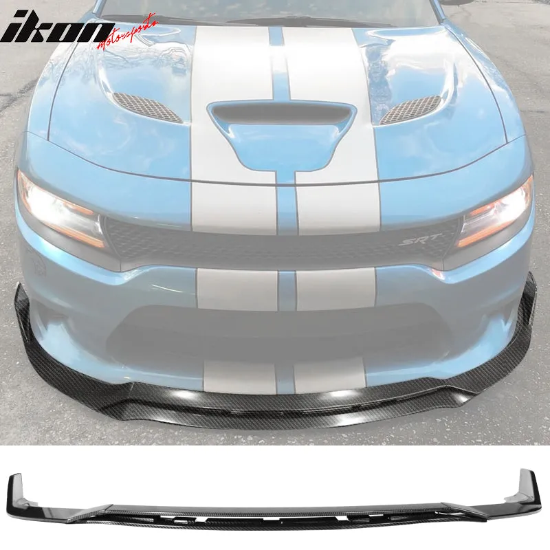 2015-2023 Dodge Charger SRT V3 Style Front Bumper Lip 4PCS  ABS