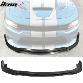 2015-2023 Dodge Charger SRT V3 Style Front Bumper Lip 4PCS  ABS