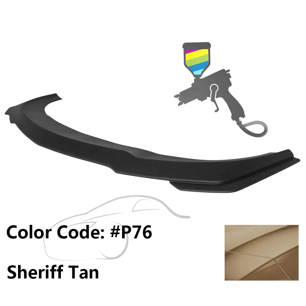 2015-2023 Dodge Charger SRT V3 Style Front Bumper Lip Spoiler PP