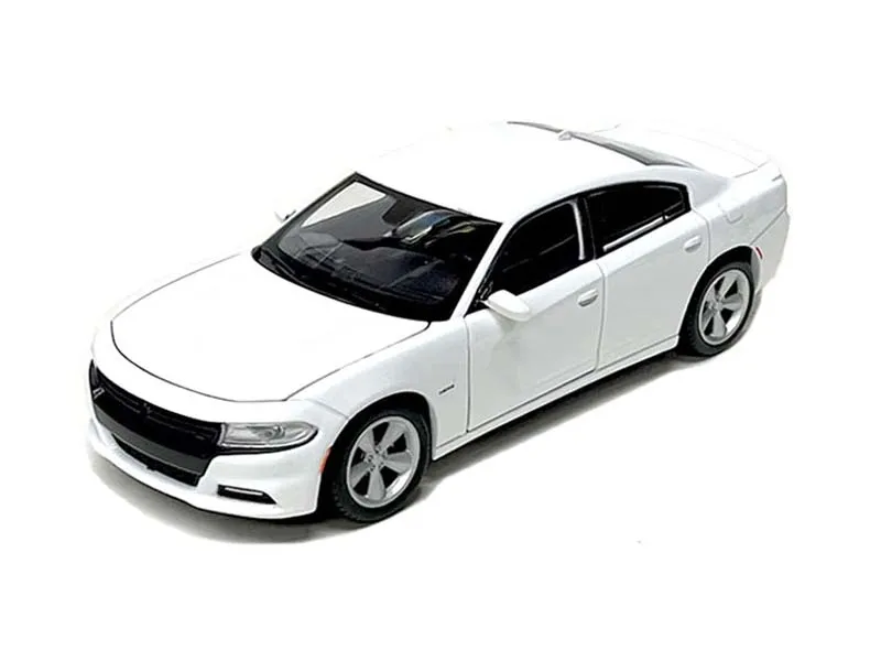 2016 Dodge Charger R/T - White (NEX) Diecast 1:24 Scale Model - Welly 24079WH