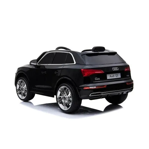 2025 Licensed Audi Q5 Upgraded 12V Ride On Car For Kids | Leather Seat | Rubber Wheels | 12V | 1 Seater | LED Lights | Remote | Ages 1-6 |