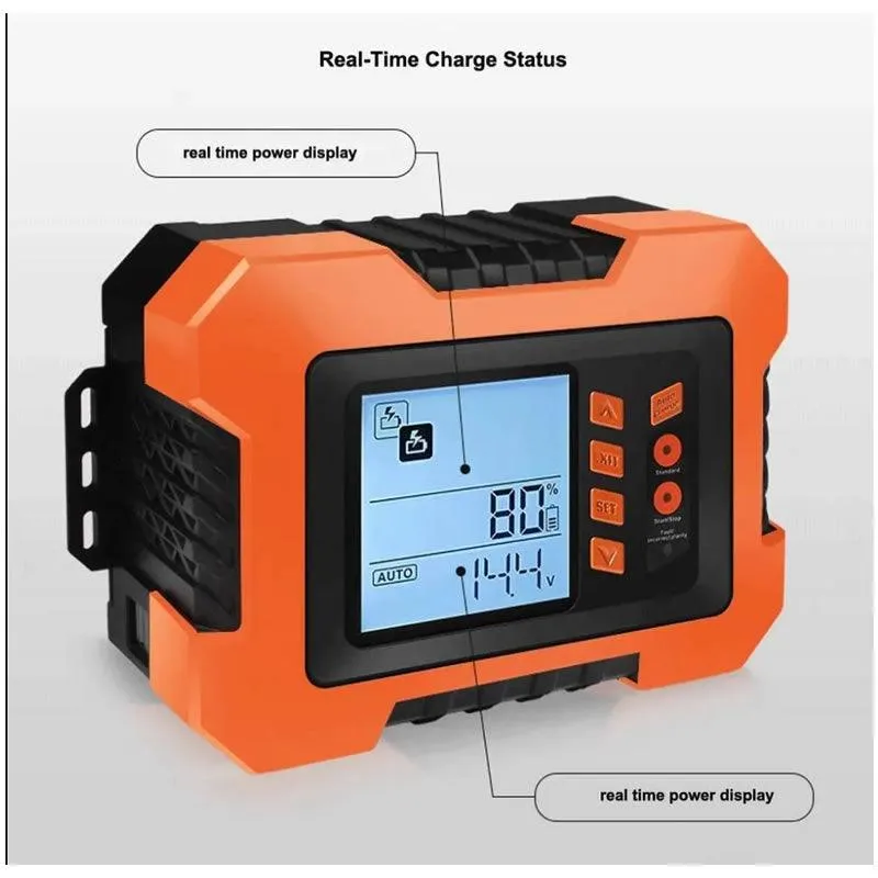 6V/12V/24V Intelligent 220V Pulse Repair Lcd Display Charger Q-Dp1129