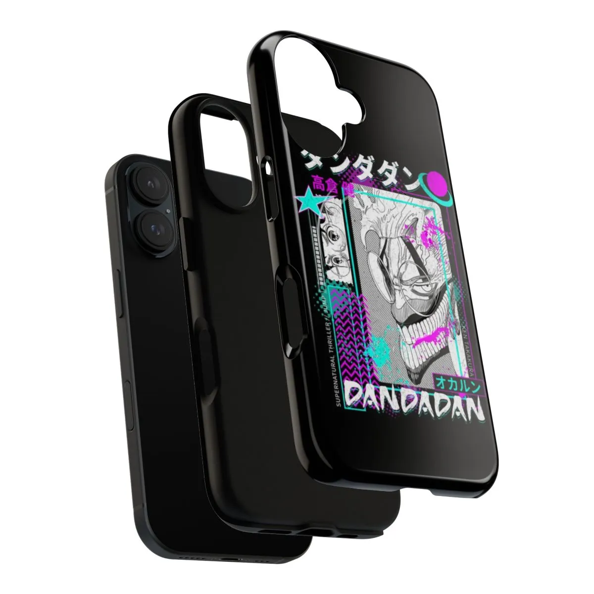 Aesthetic Dandadan Inspired Graphic Magnetic Tough Phone Case