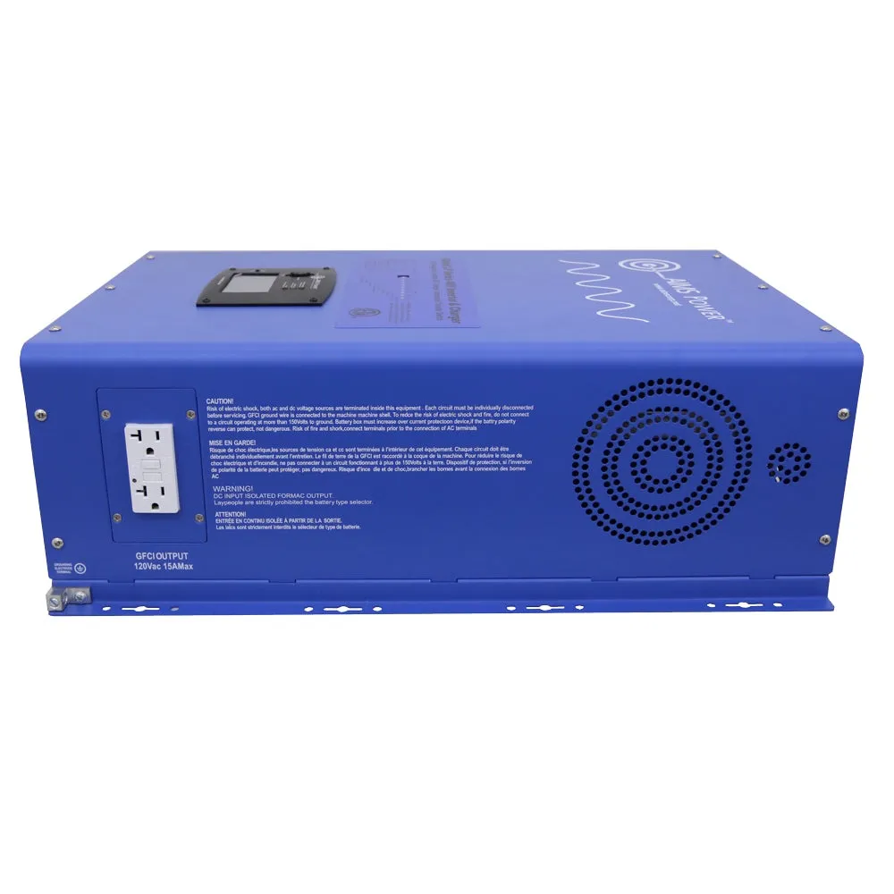 Aims Power 8000 Watt 48V Pure Sine Inverter Charger ETL Listed - PICOGLF80W48V240VS