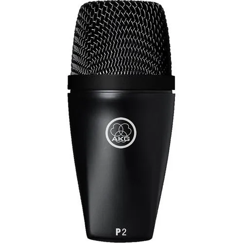 AKG P2 Dynamic Microphone Designed For Low-Pitched Instruments And Kick Drum