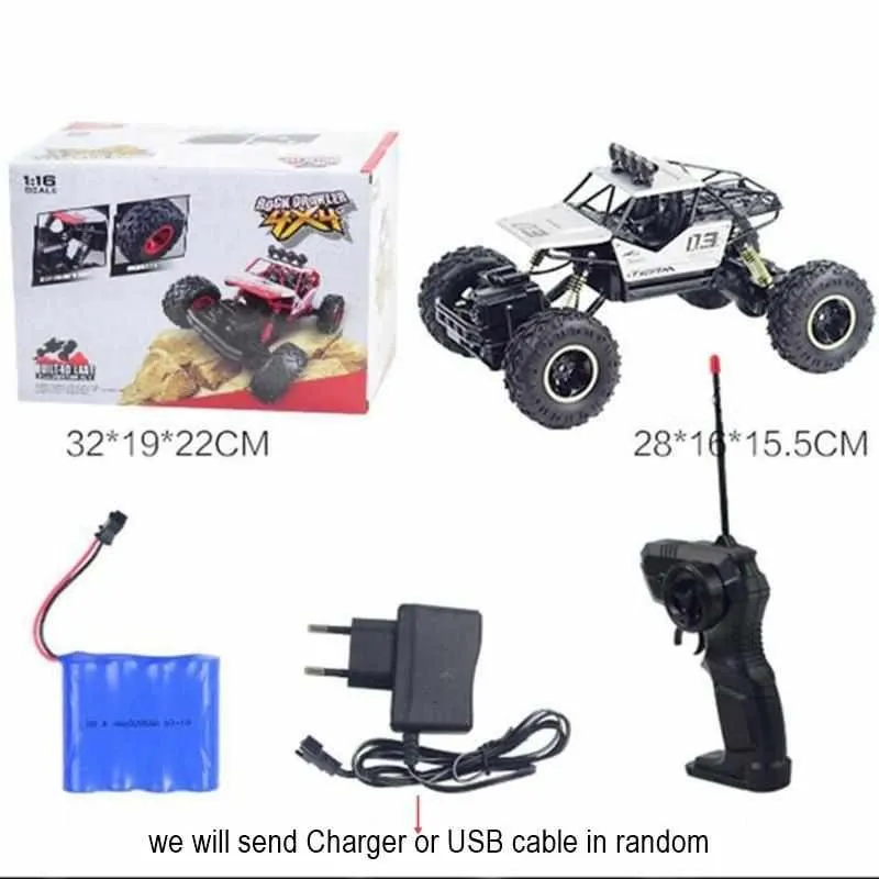 Alloy Four-Wheel Drive Crawler Rc Car