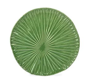 Amazonia Green Charger Plate