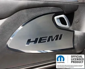 American Car Craft "HEMI" Door Badges: Dodge Challenger 2015 - 2023