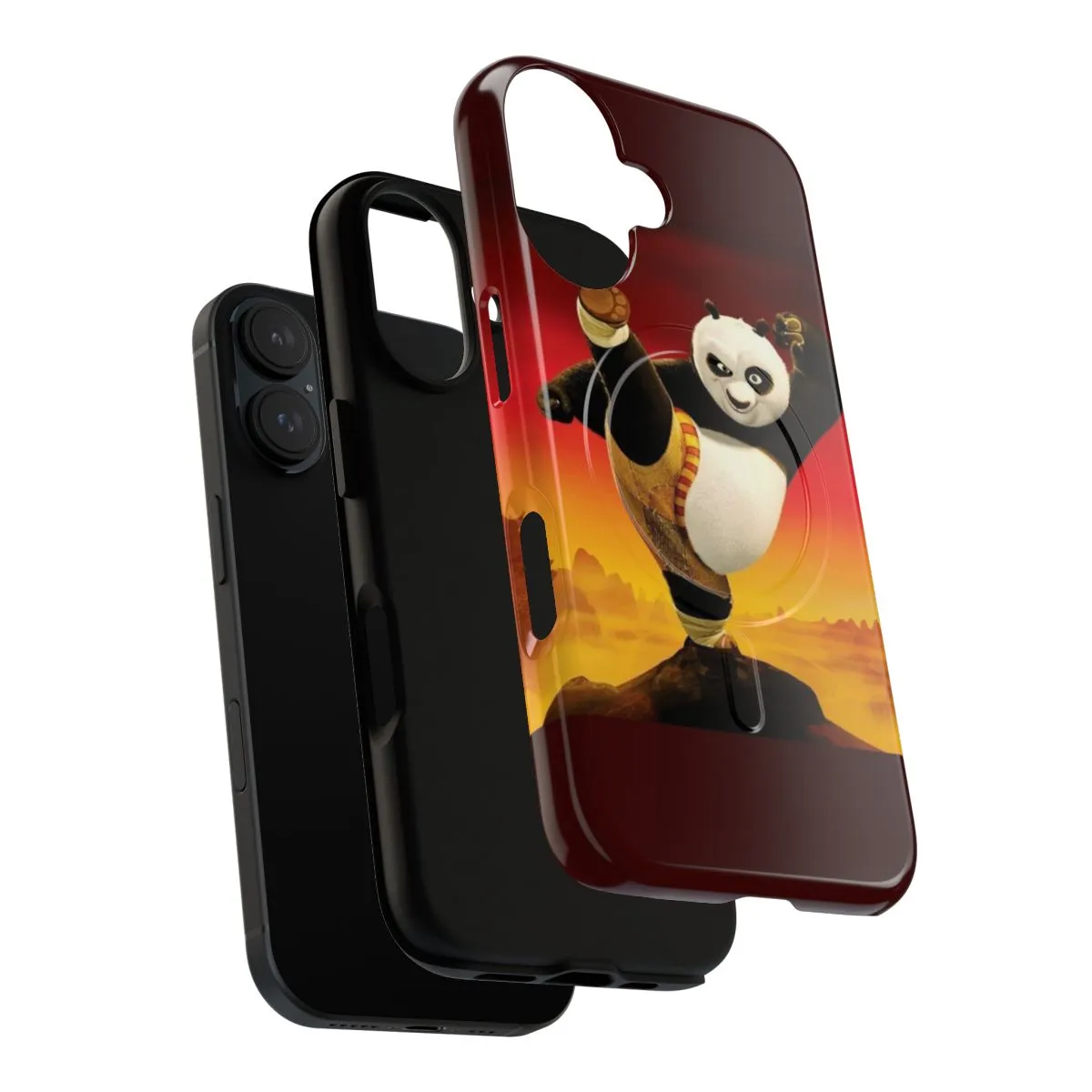 Animated Character Kung Fu Panda Magnetic Tough Phone Case