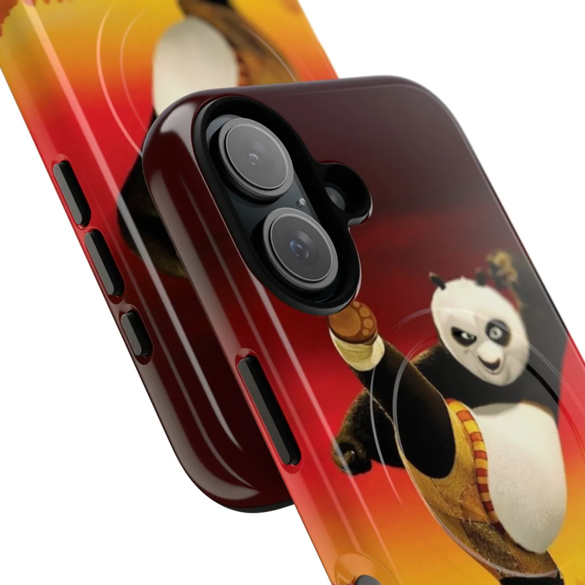 Animated Character Kung Fu Panda Magnetic Tough Phone Case