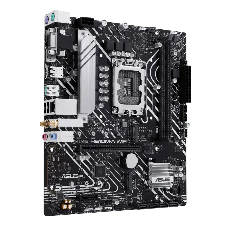 Asus Mainboard Prime H610m-A Wifi - Micro Atx - Socket Lga1700 - Intel H610