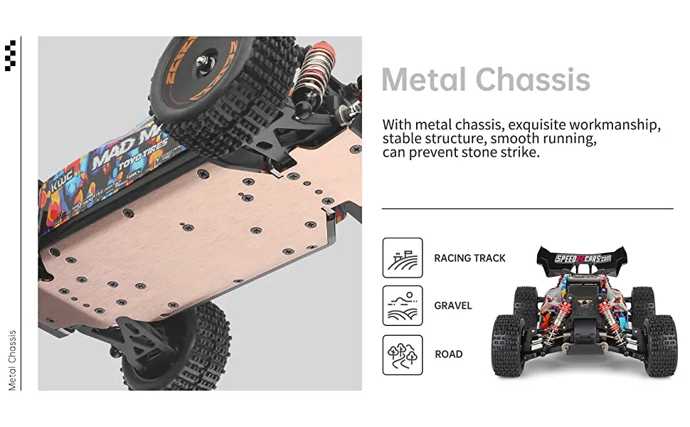 BAJA BUGGY MAX GORDON 1/18 SCALE BRUSHLESS