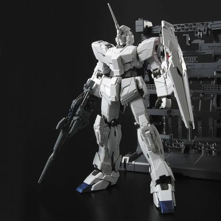 Bandai Unicorn Gundam HD Color   MS Cage MG 1/100 Model Kit