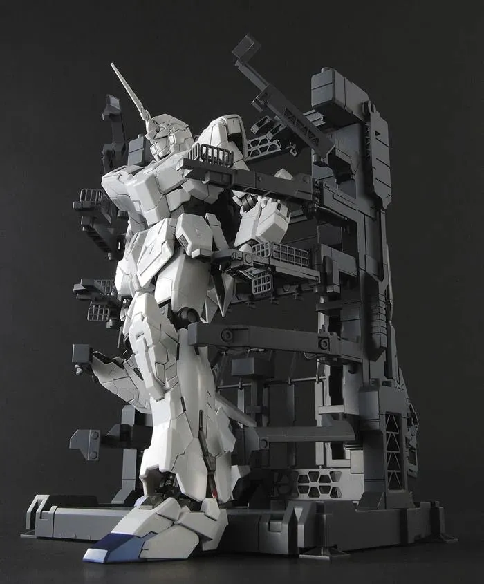 Bandai Unicorn Gundam HD Color   MS Cage MG 1/100 Model Kit