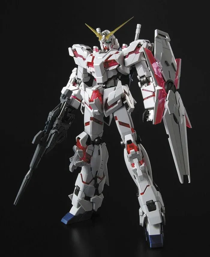 Bandai Unicorn Gundam HD Color   MS Cage MG 1/100 Model Kit