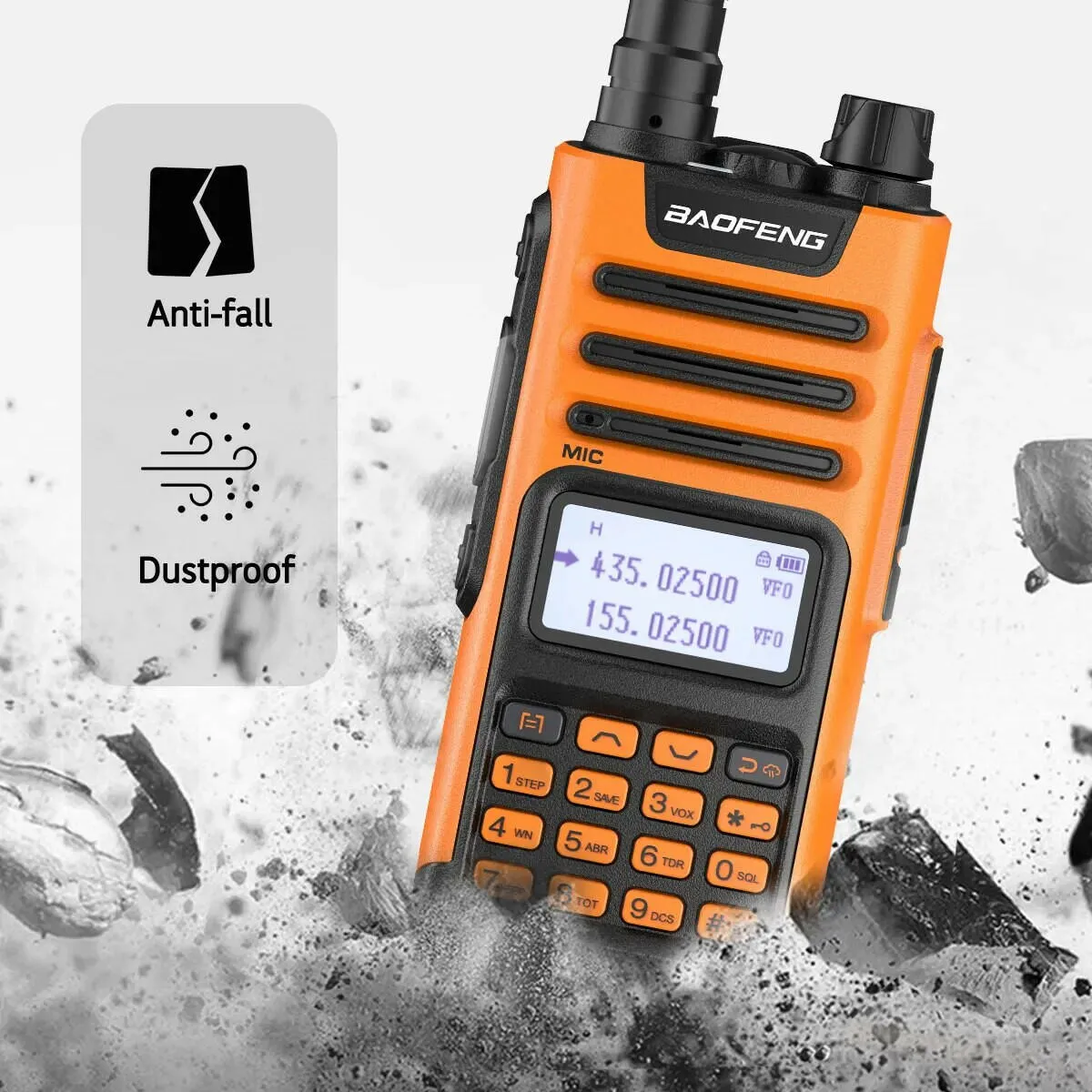 BaoFeng UV-13 PRO V2 Dual Band 999 Channels Walkie Talkie Type-C 16KM Long Range S22 UV-5R Transceiver Ham CB Two Way Radio