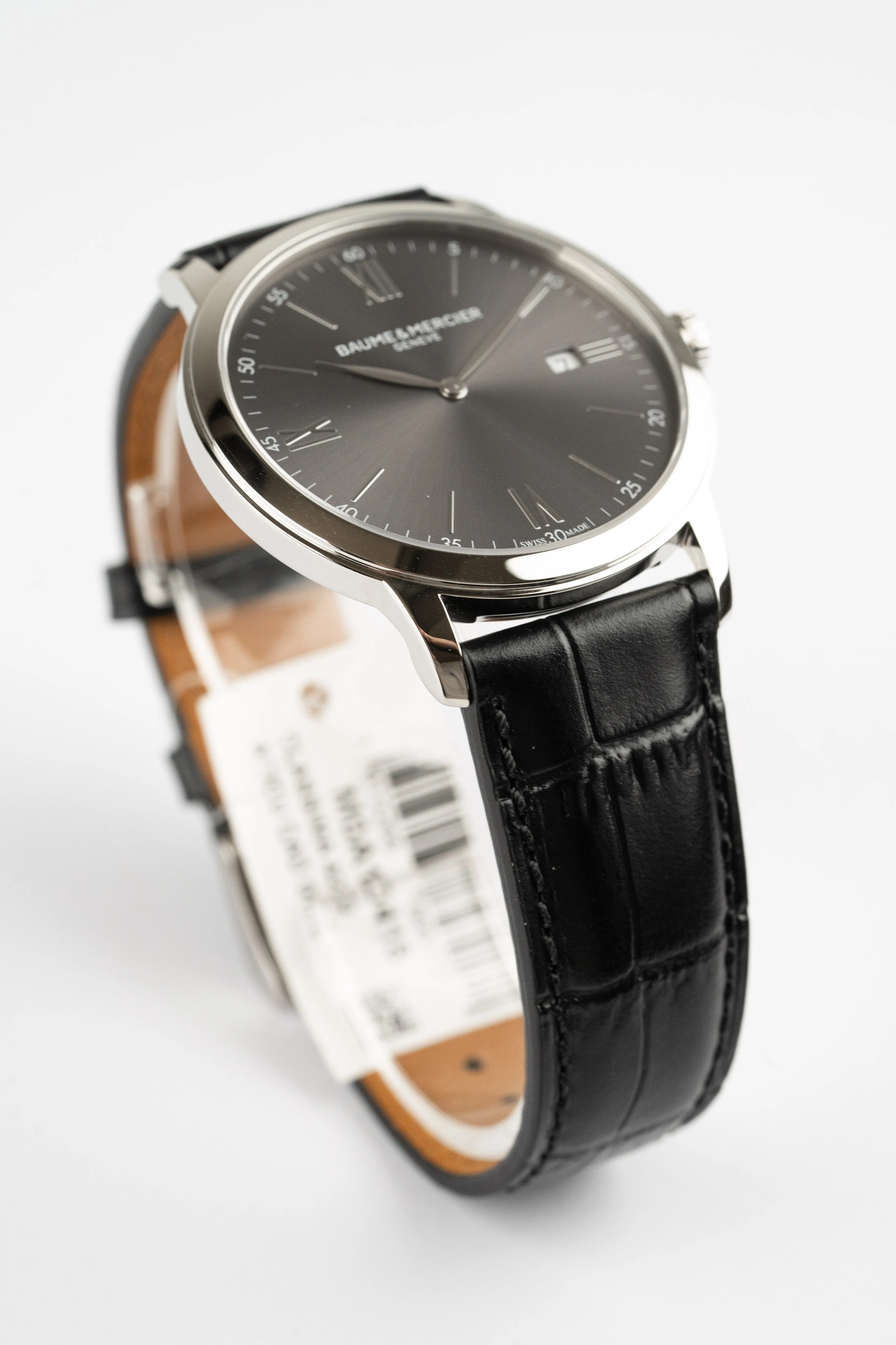 Baume & Mercier Men's Black Classima Watch 10416