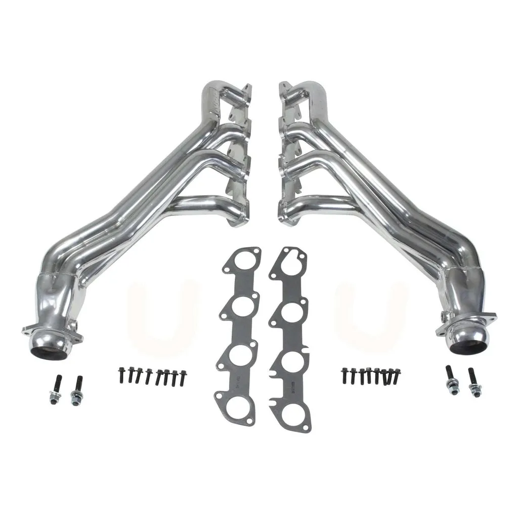 BBK Exhaust Dodge Charger (2006-2008) Challenger 5.7L V8 (2008) 1-3/4 Long Tube Headers - Titanium / Polished Silver