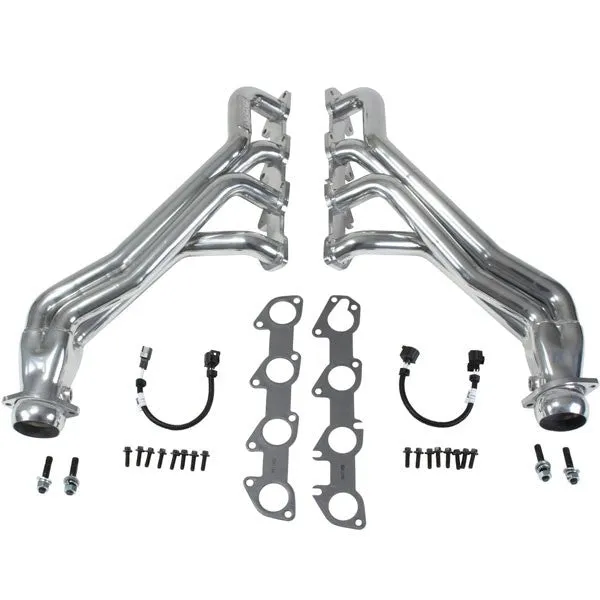 BBK Exhaust Dodge Charger (2006-2008) Challenger 5.7L V8 (2008) 1-3/4 Long Tube Headers - Titanium / Polished Silver