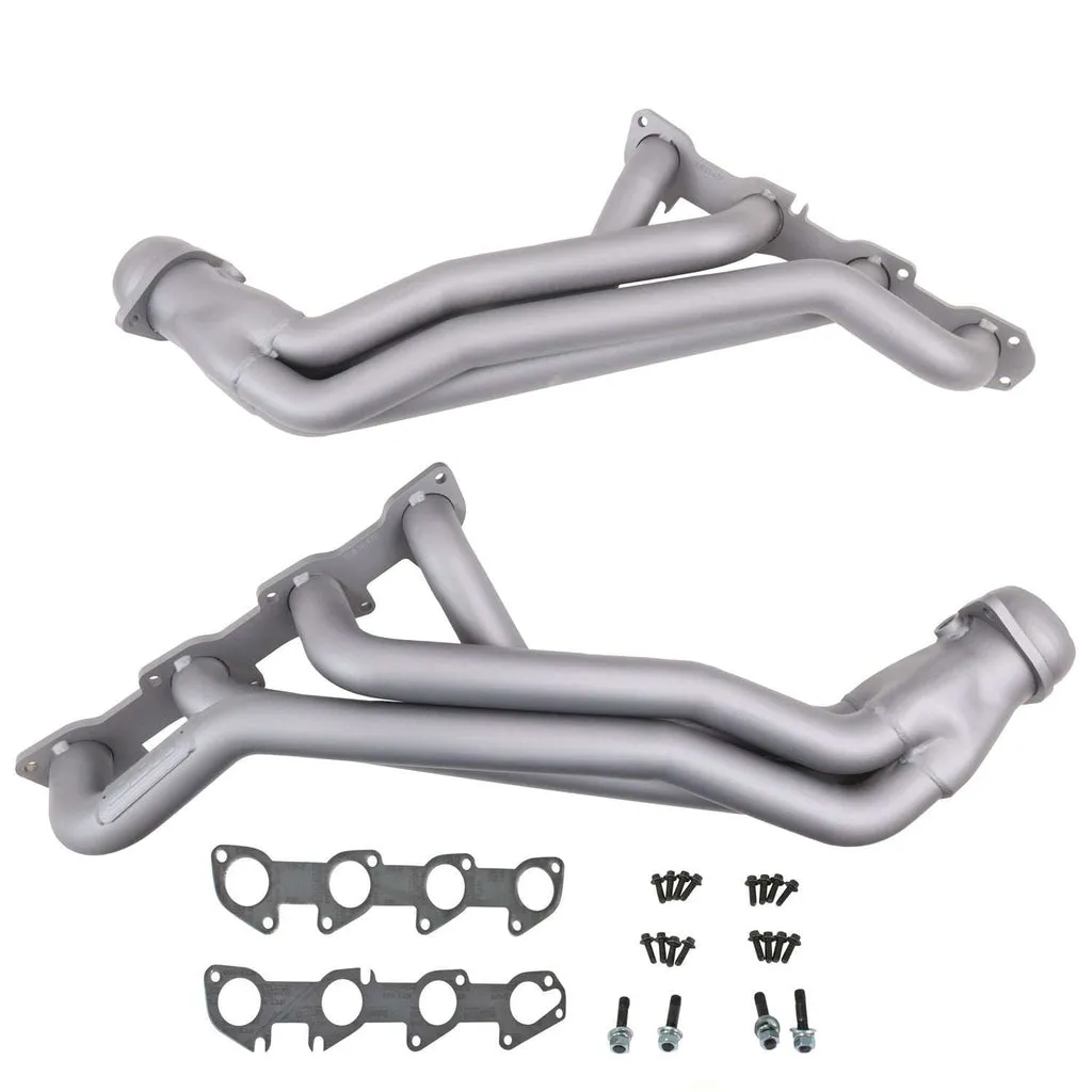 BBK Exhaust Dodge Charger (2006-2008) Challenger 5.7L V8 (2008) 1-3/4 Long Tube Headers - Titanium / Polished Silver