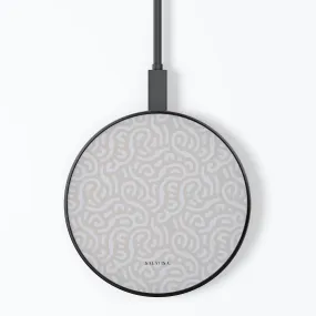 Beige Curl Wireless Charger