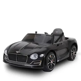 Bentley Exp 12 Electric Kids Ride On Car with Remote, MP3 - Black