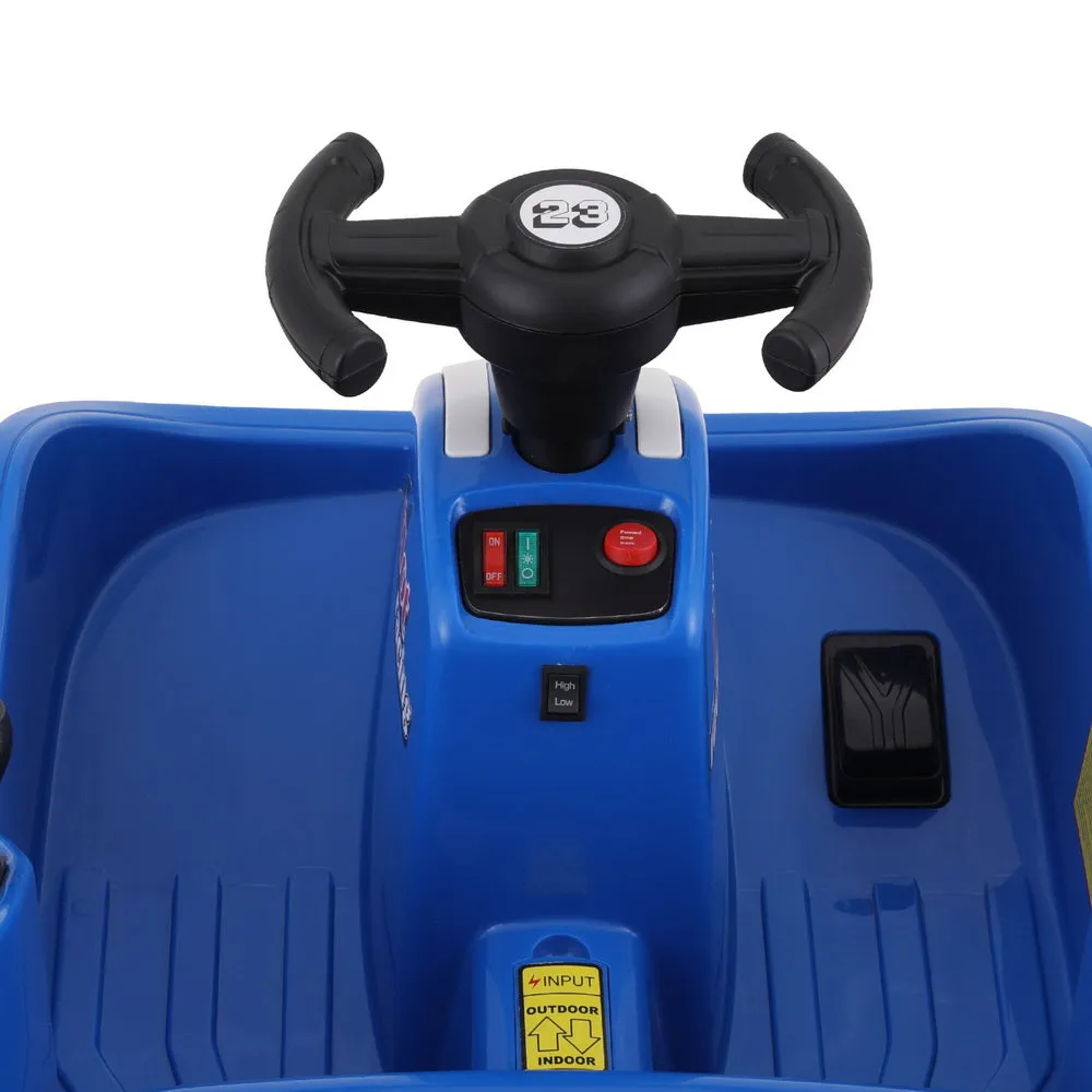 Blue 6V Electric Kids Ride On Car Bumper Kart with Remote - Rigo