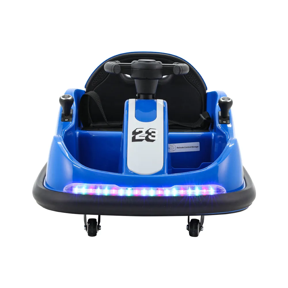 Blue 6V Electric Kids Ride On Car Bumper Kart with Remote - Rigo