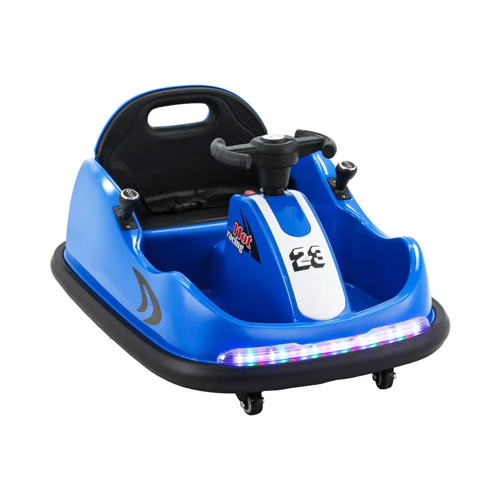 Blue 6V Electric Kids Ride On Car Bumper Kart with Remote - Rigo