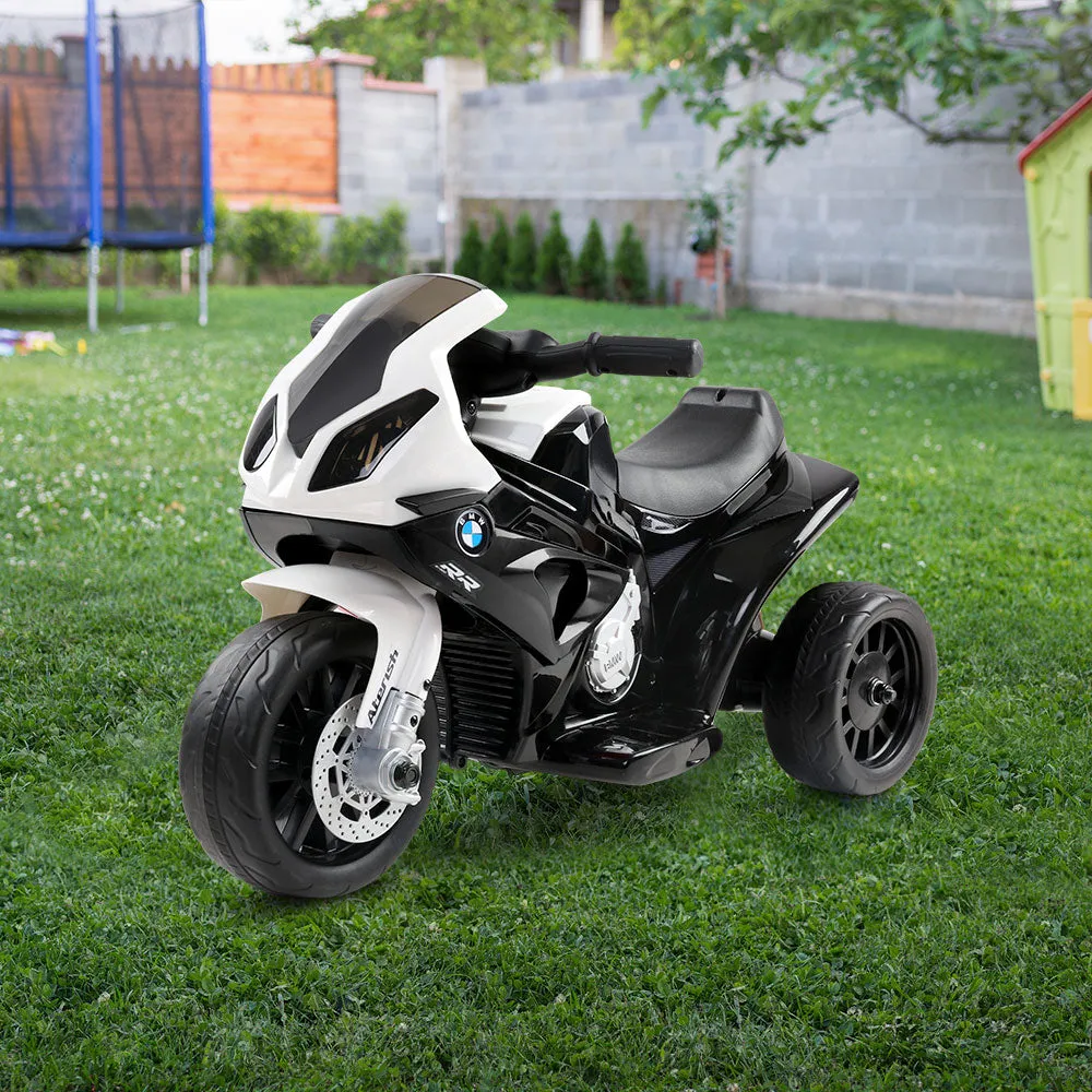 BMW Licensed S1000RR Kids Police Electric Motorcycle Black