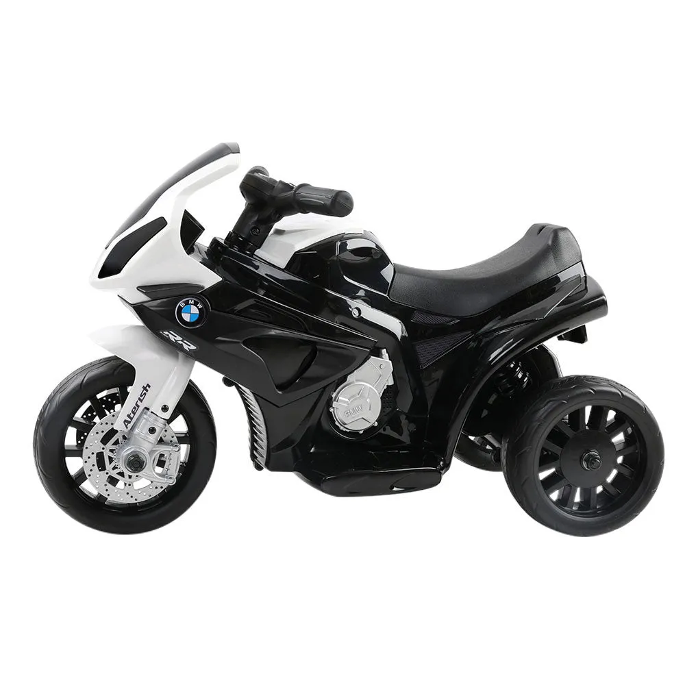 BMW Licensed S1000RR Kids Police Electric Motorcycle Black