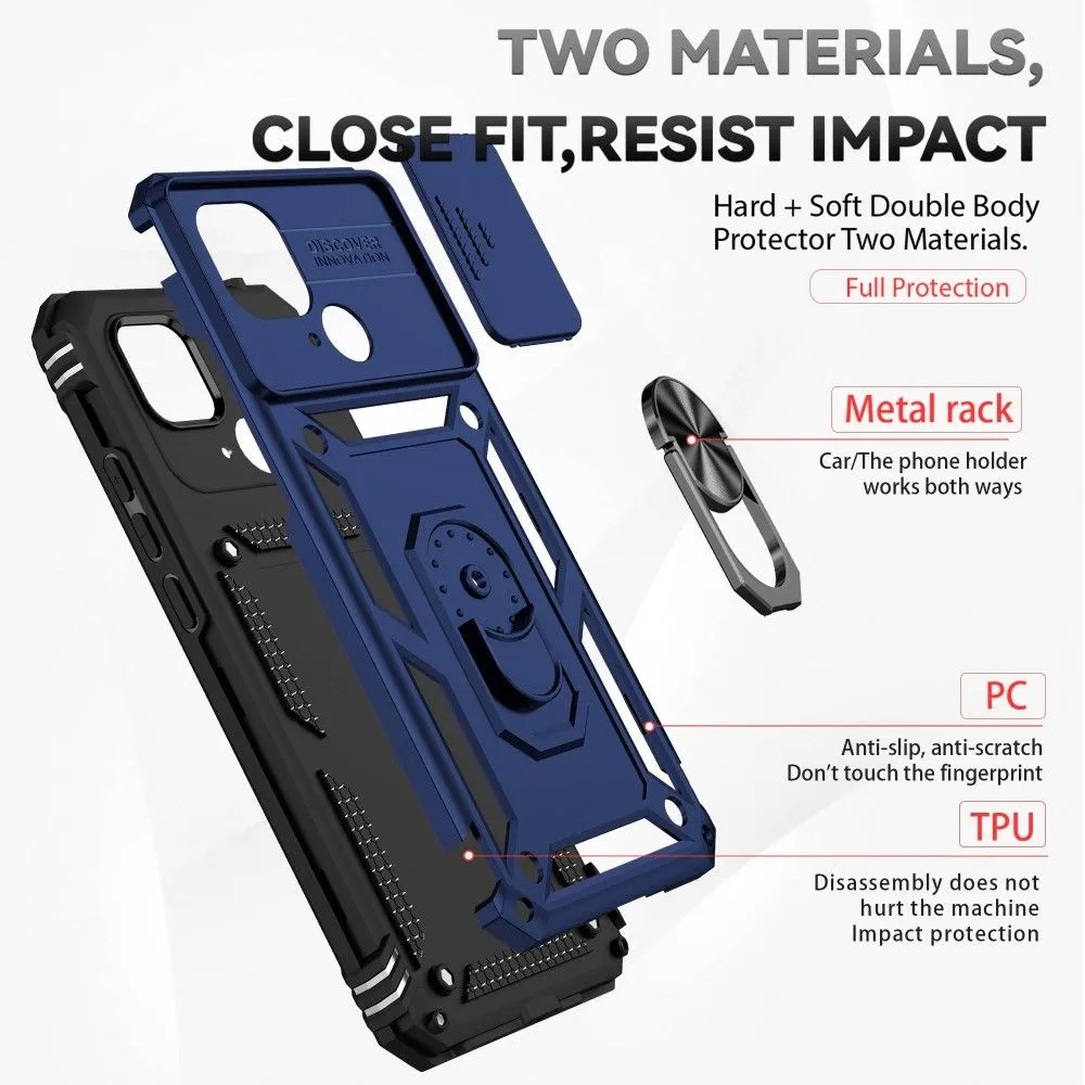 Bofink Combat Xiaomi Redmi 10C case - Blue