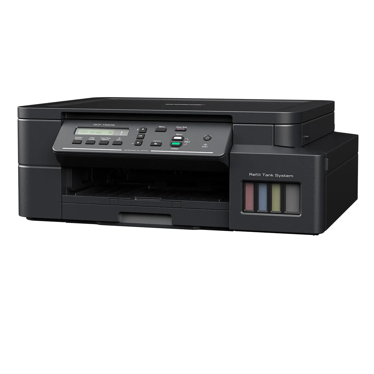 Brother Dcp-T520w Multifunction Printer Inkjet A4 6000 X 1200 Dpi 30 Ppm Wi-Fi