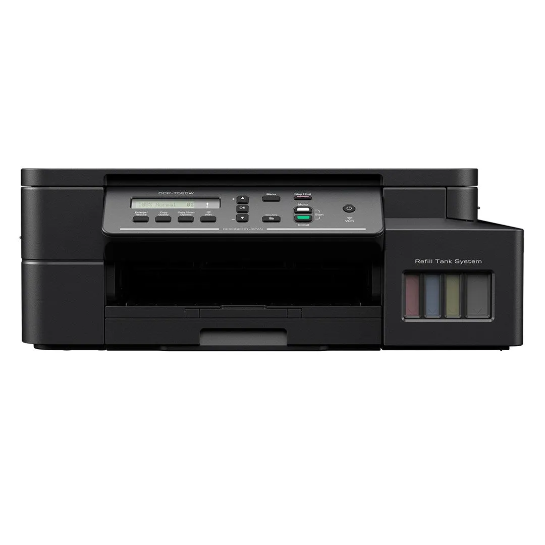 Brother Dcp-T520w Multifunction Printer Inkjet A4 6000 X 1200 Dpi 30 Ppm Wi-Fi