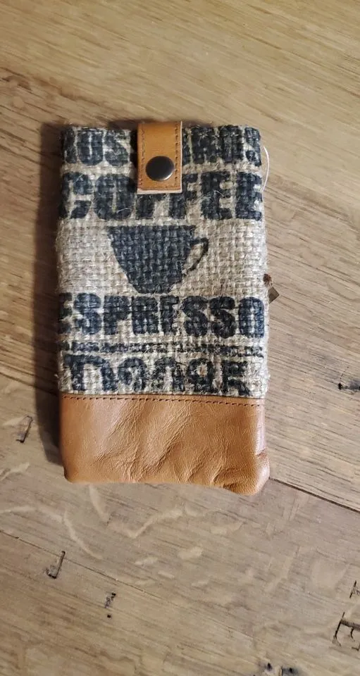 Burlap / Leather Coffee Bean Phone case