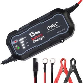 Car Battery Charger 12V 1500mA Smart Battery Charger