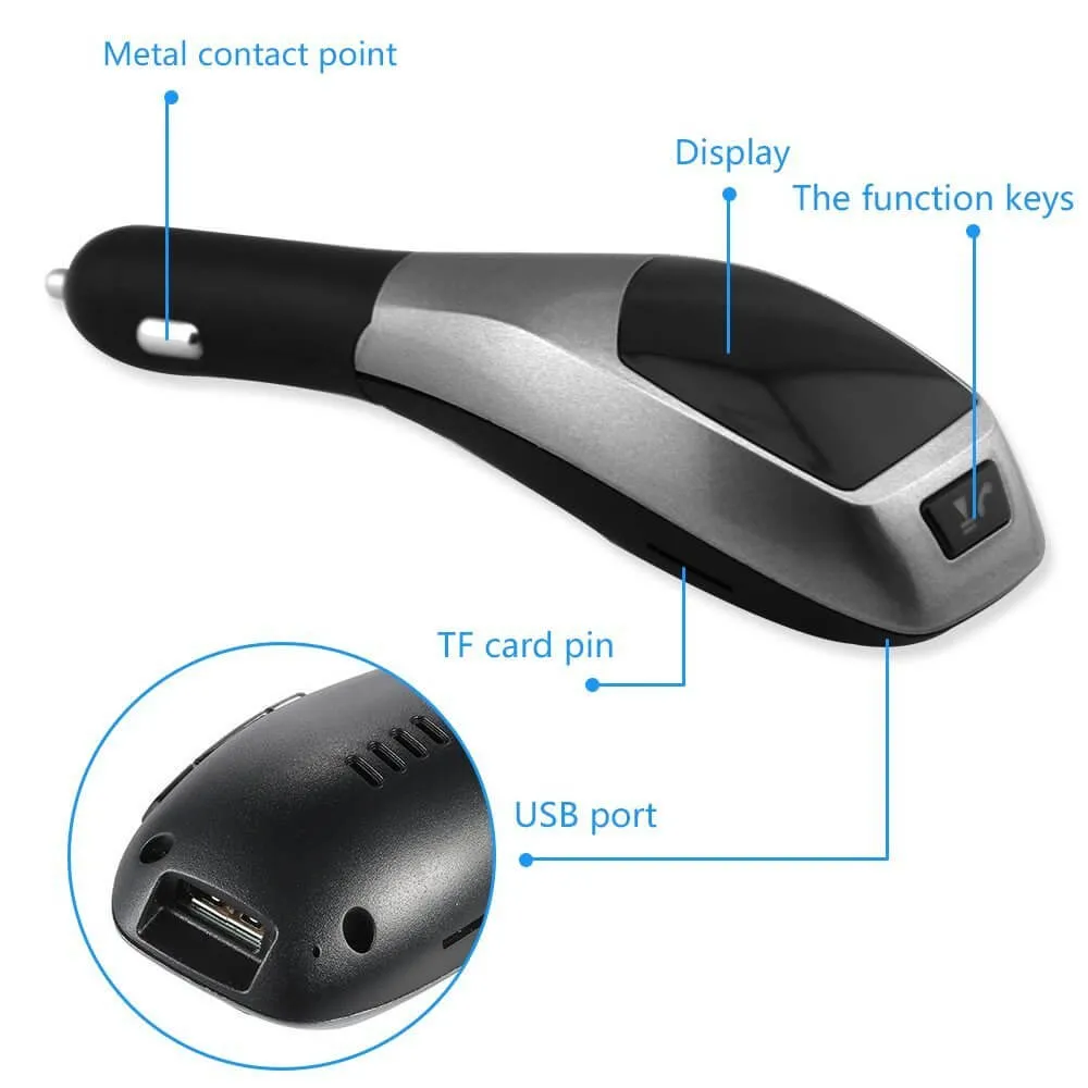 Car Bluetooth Receiver Fm Transmitter