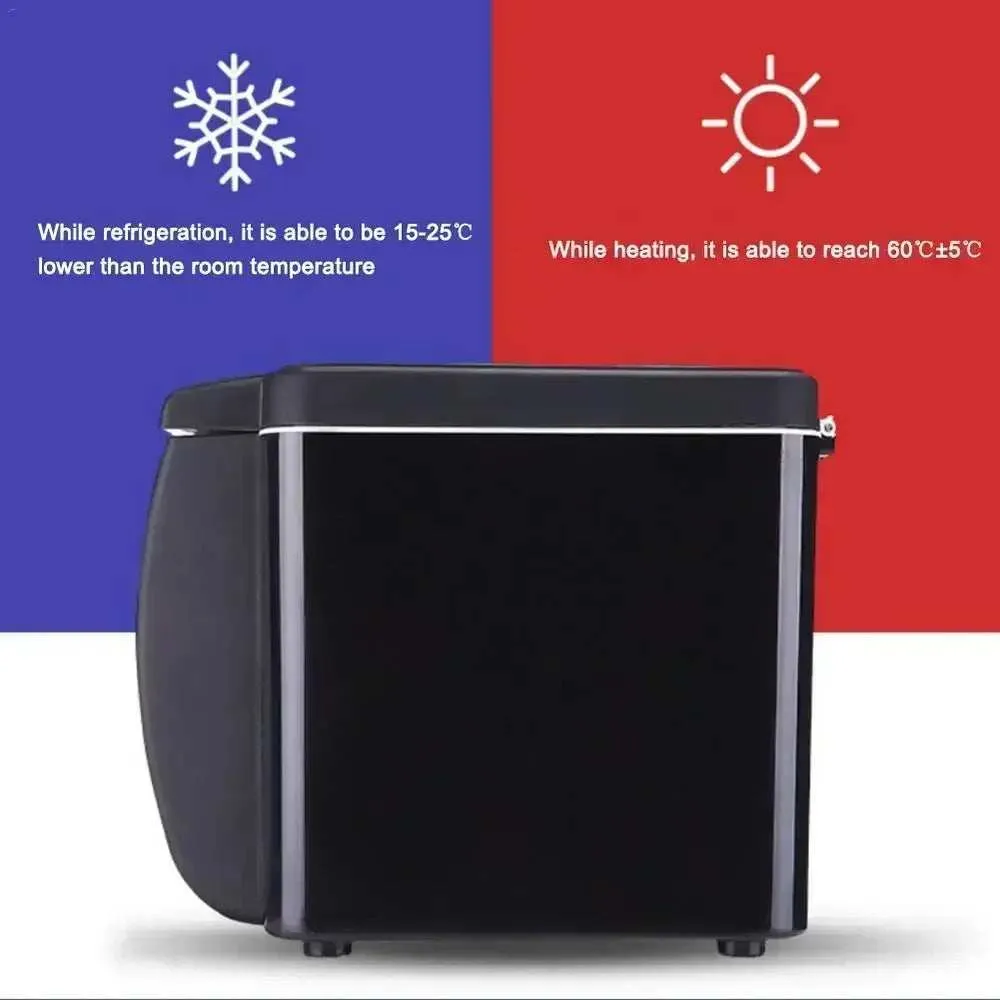 Car Refrigerator 6.34 Quarts, 12V Electric Portable Freezer Mini Car Freezer Cooler and Warmer