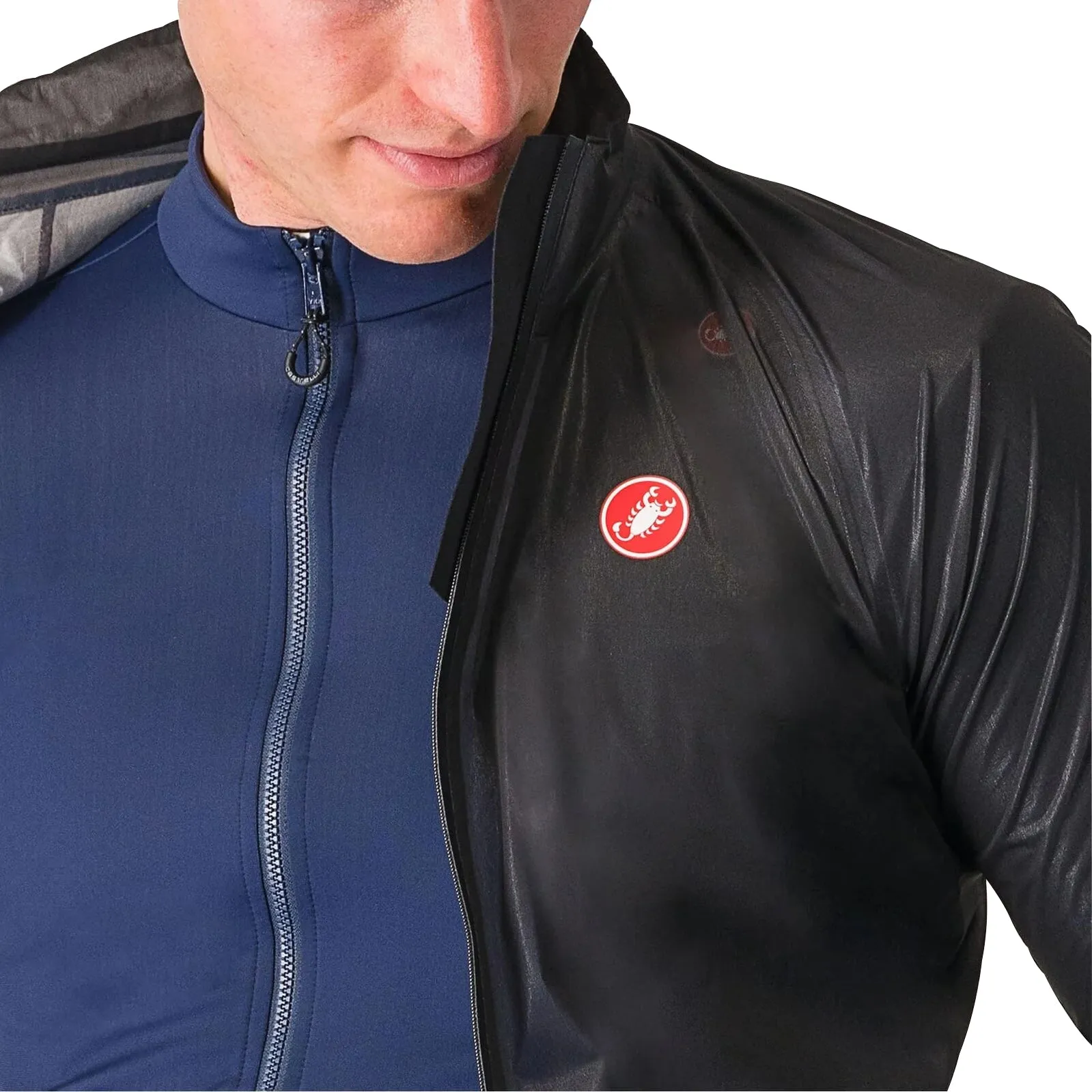 Castelli Squall Shell Mens Cycling Jacket - Black