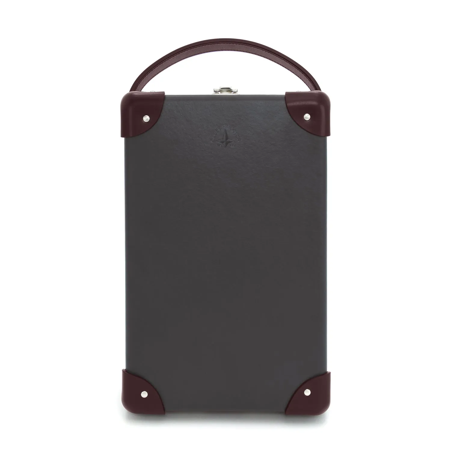 Centenary · 6-Slot Watch Case | Brown/Burgundy